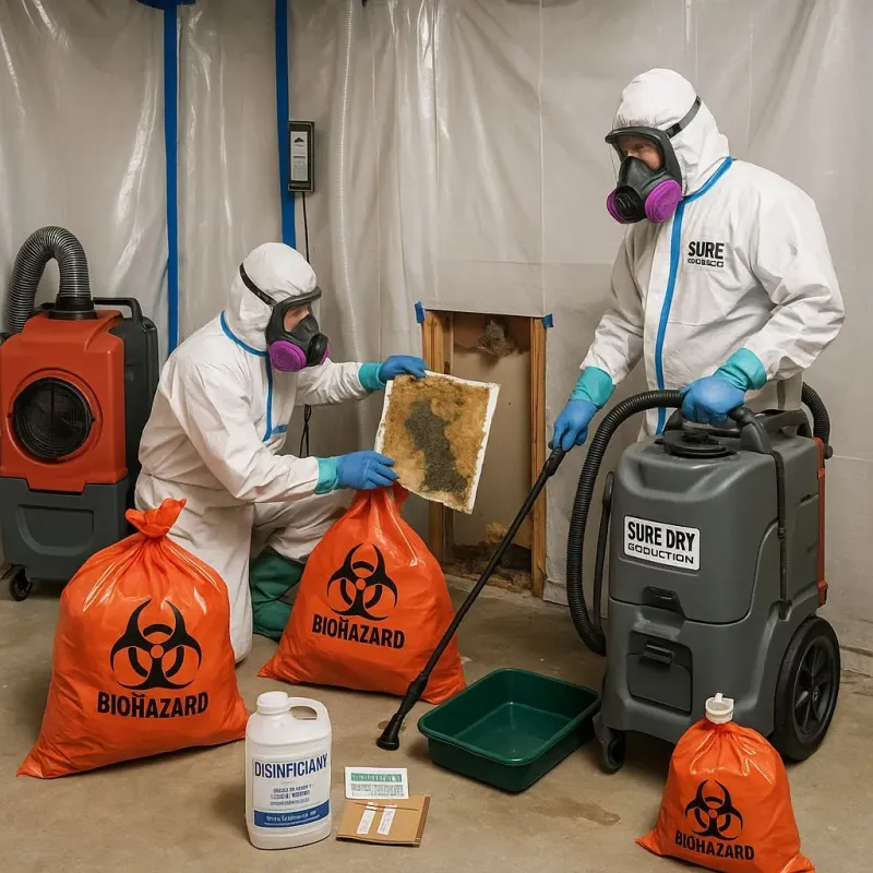 Contaminated Water Handling Protocols process in Montour County, PA